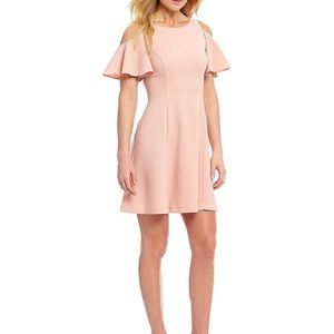 Eliza J Cold Shoulder Dress